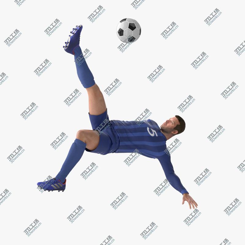 images/goods_img/2021040163/Soccer Player Bicycle Kick Animated with Net 3D/1.jpg